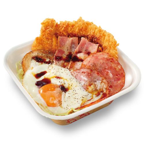 「ウルトラエッグカツ丼弁当」は税込961円（券売機店舗は税込980円）