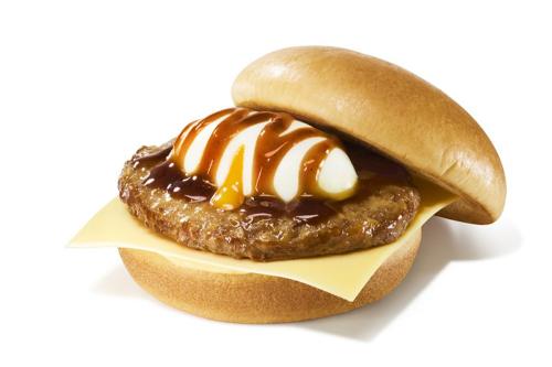 朝のとろったまチーズバーガー ～テリヤキソース～