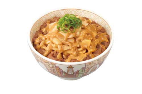 胡麻ダレたけのこ牛丼