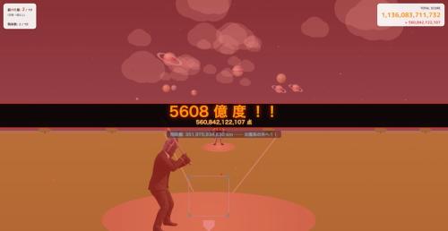 スコアは温度で表記