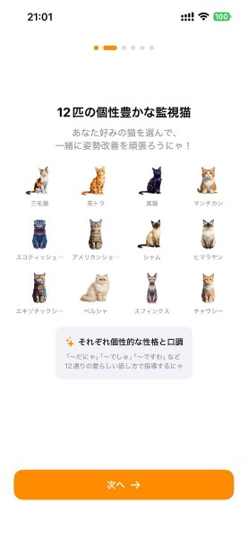 三毛猫やマンチカン、スフィンクスなど12匹の個性豊かな監視猫