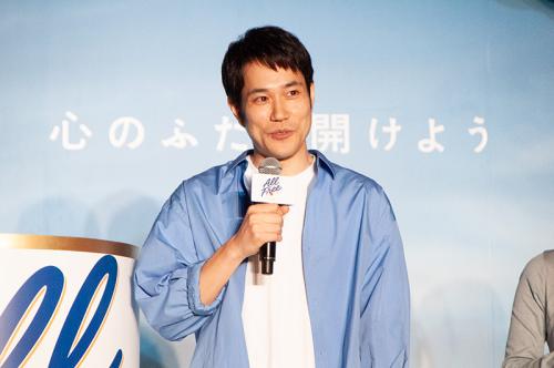 自身の「開放ルーティーン」を語る松山ケンイチさん