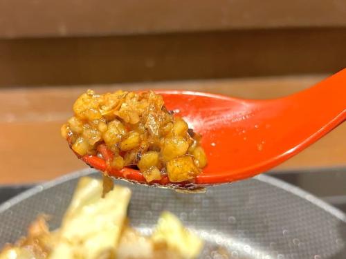 かなりユニークな食べ心地