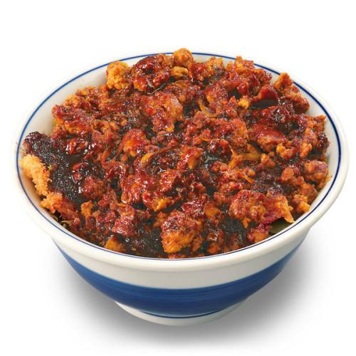 肉あんかけロースカツ定食