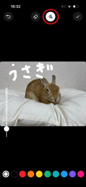 テキストの挿入や手書きラインの追加も可能に