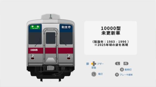 くるくる回そう！方向幕コレクション for Nintendo Switch 東武鉄道編 ～東武東上線～ 鉄道方向幕シミュレーター