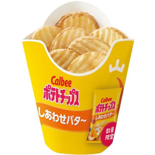 北海道ウェーブポテト しあわせバタ~