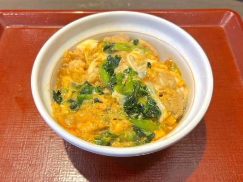 菜の花の親子丼