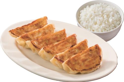 「本格焼餃子（6個）・ごはんセット」