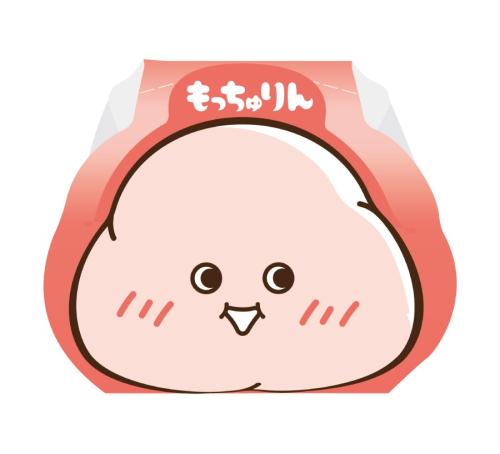 「もっちゅりん」がデザインされた専用トレイ