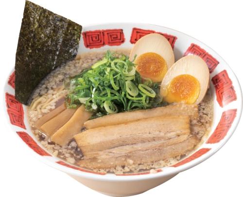 「背脂醤油ラーメン」（マシ盛り）