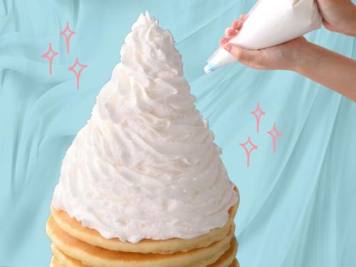 無限パンケーキ＆ホイップコース