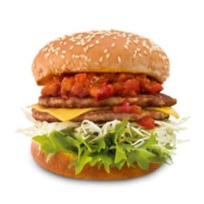 ドムドム、今度はケバブ風 肉感強めの「ケバブバーガー」発売