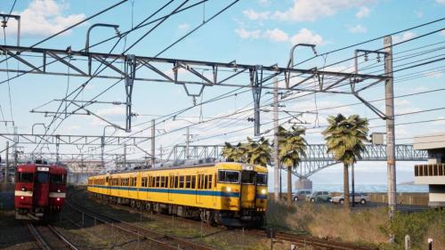 運行形態の異なる2つの架空路線(全長40km以上)を運転