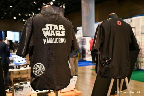 ファン付きウェアであるとは思えないほどカジュアルな「半袖Tシャツ型」