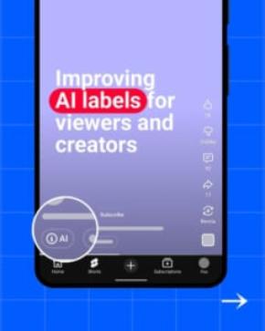 YouTube、AI動画の開示機能を刷新 システム検知で自動ラベル付与