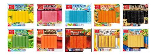 スティックかまぼこシリーズ