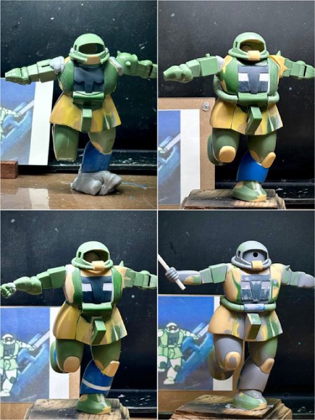 製作中の様子