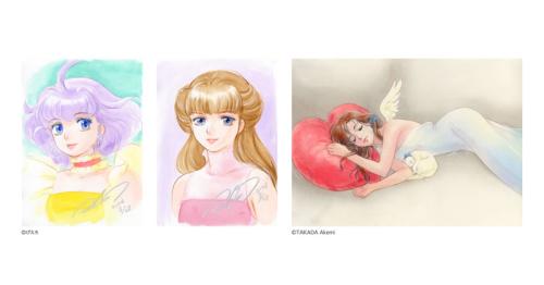 「高田明美 個展 -Angel Touch-」作品