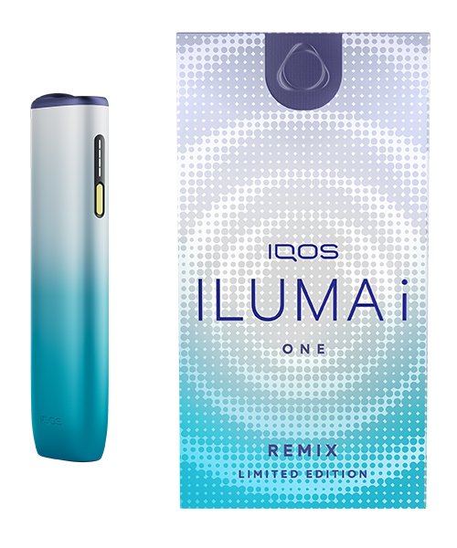 「IQOS ILUMA i ONE リミックス モデル」パッケージ