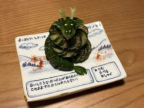 いでよ、きゅうりドラゴン！　ラスボス級のきゅうり料理に17万いいね