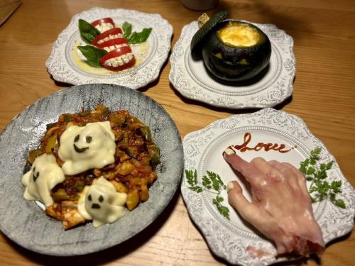 ハロウィンのメニュー