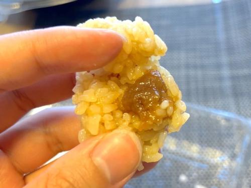 ご飯の中に伏兵も