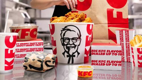 KFCロゴの「手足に見える呪い」は解けるのか？　グローバル公式サイトでカーネルの進化が発表