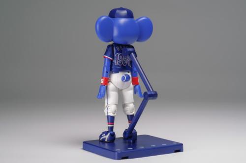 ユニホームのロゴと背番号はパーツに印刷済み