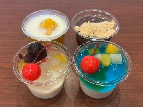 4種類のうどんプリン