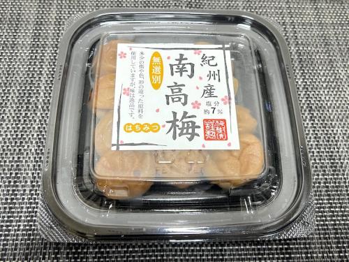 「南高梅　無選別（はちみつ）」