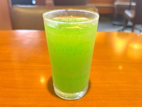 メロンソーダ+カルピス