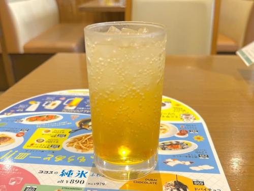 リンゴジュース+炭酸水