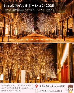 【東京都内】大人の雰囲気を感じるイルミネーションデートスポット!