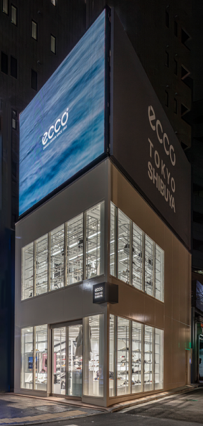 デンマーク発プレミアムブランド〈ECCO〉、新店舗「ECCO TOKYO SHIBUYA」を渋谷でオープン