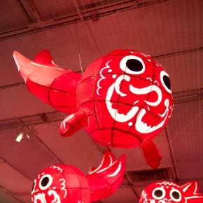 京阪沿線4モールで伝統工芸を用いた夏装飾展示を開催