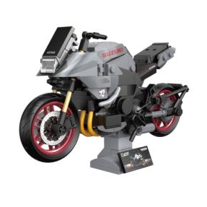 スズキの大型二輪車KATANAを再現した1/12スケールのブロックキットが登場