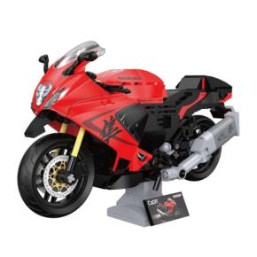 スズキの大型バイク「Hayabusa」を再現した1/12スケールブロックキットが登場
