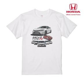 歴代シビックTYPE Rが集結したデザインTシャツがCAMSHOPで予約開始