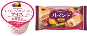 株式会社ブルボン、新潟のブランドさつまいも“いもジェンヌ”が主役のアイス2品を2025年8月に新発売