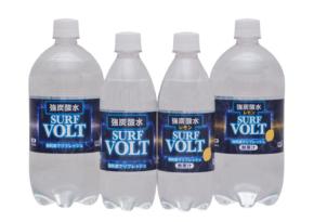 「SURF VOLT強炭酸水」でリフレッシュ！　サーフビバレッジ、自社製造の無糖強炭酸水を2025年9月にリニューアル発売