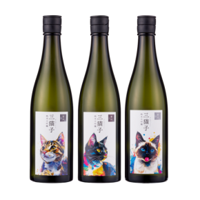 「渓流」が猫の日に特別仕様の日本酒飲み比べセットとオリジナル猫ステッカーを限定数量で提供