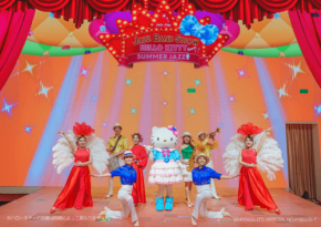 ハローキティのジャズショーと南国音楽で夏を満喫!新作ランチ公演『Hello Kitty Jazz Caliente!!』開催