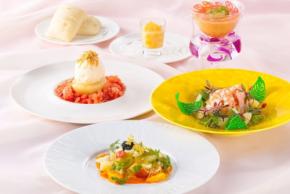 福岡サンパレス ホテル＆ホール、桃をテーマにしたフレンチランチ『La Pêche』開催