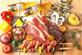 「難波ビアガーデン BBQテラス」夏季限定で飲み放題付きBBQが3,500円に