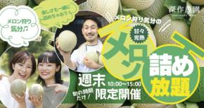 深作農園、メロン詰め放題や新スイーツスタンドで夏の味覚体験を提供開始