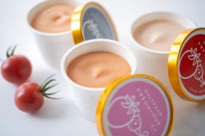 大成農材、ミニトマトの旨みを活かしたジェラートとシャーベットを7月1日発売