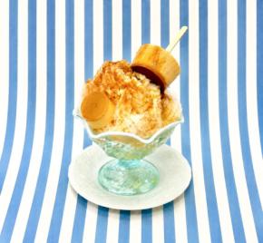 秋田のたまご専門店「たまごの樹」がプリンづくしのトリプルプリンかき氷を発売