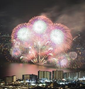 坂本ケーブルで楽しむびわ湖大花火大会と夜景鑑賞ツアー開催