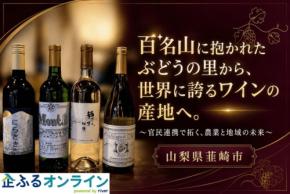山梨県韮崎市のワイン産地化プロジェクト、企業版ふるさと納税の募集開始